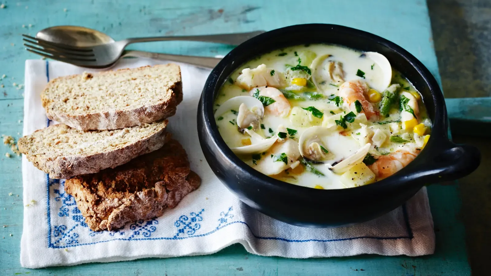 Irish fish chowder (Belfast)